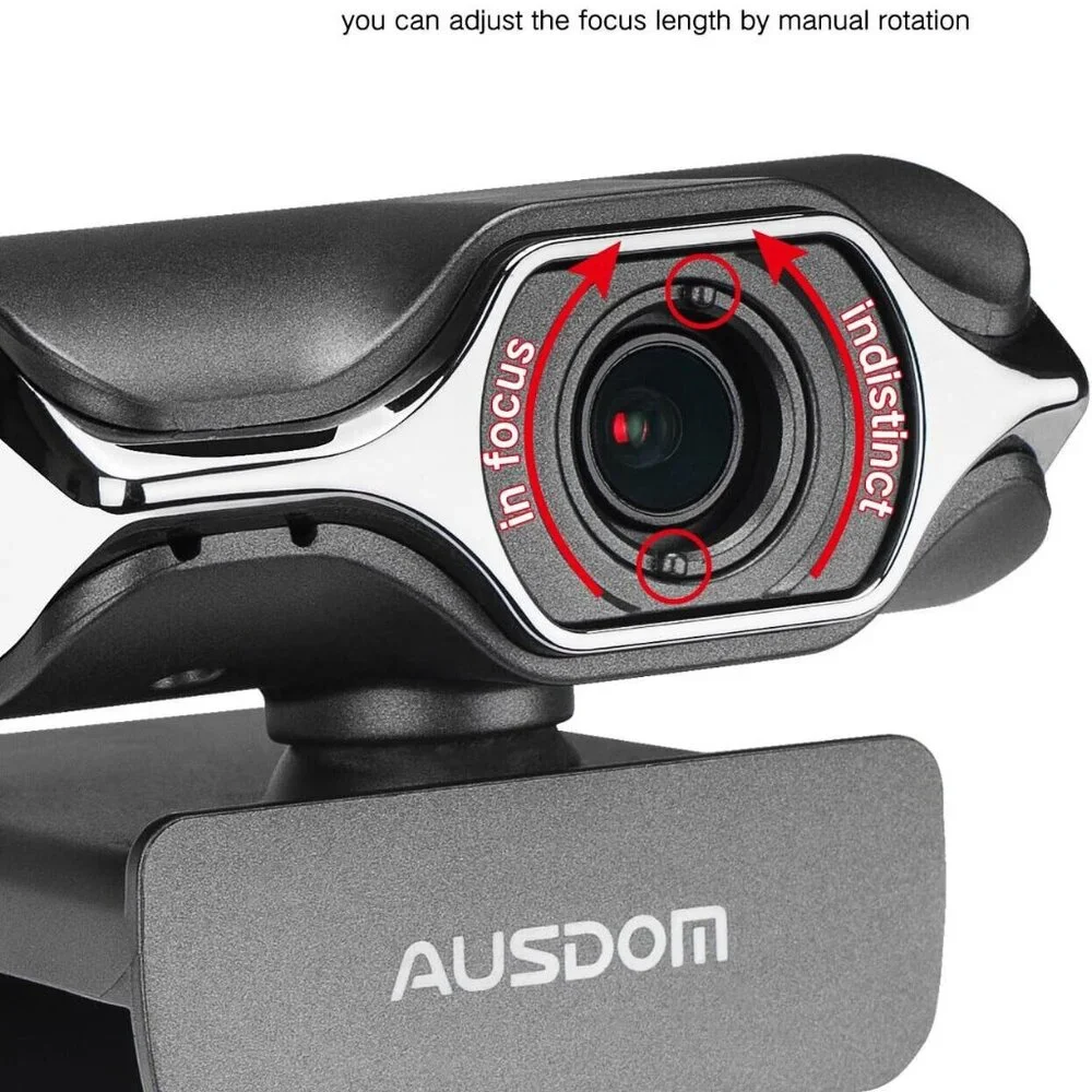 New AUSDOM Webcam 1080P Full HD